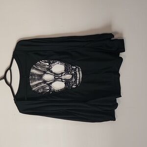 Cardigan Crochet Skull Back